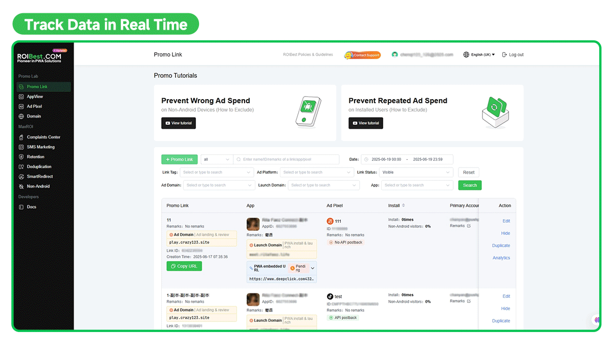 New Sub-Account Feature Live on ROIBest PWA — Fine-Tuned Control for Smarter ROI — inline image