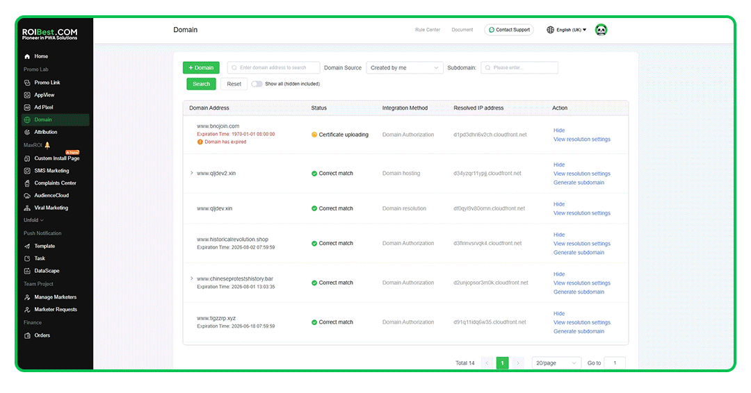 ROIBest × DNSimple Integration: One-Click Domain Setup for Faster Campaign Launches — inline image
