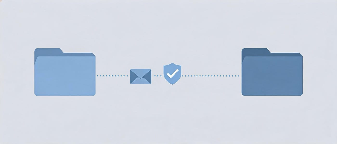 Two business portfolios linked by a verified partner request