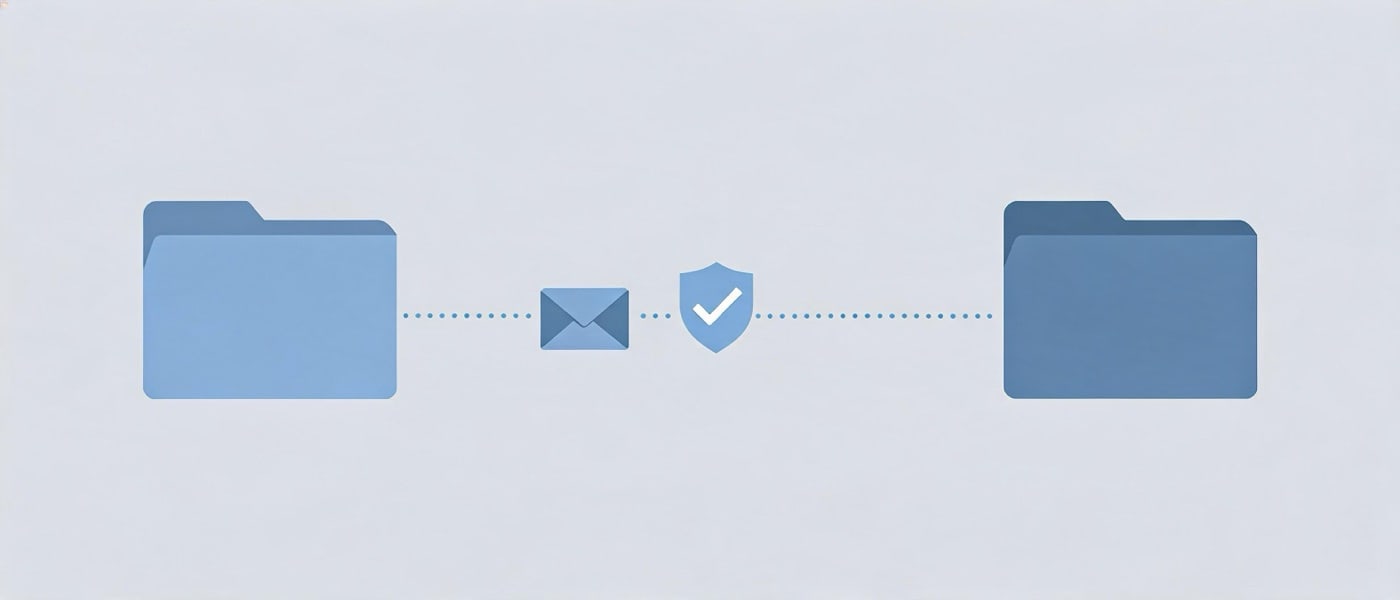 Two business portfolios linked by a verified partner request