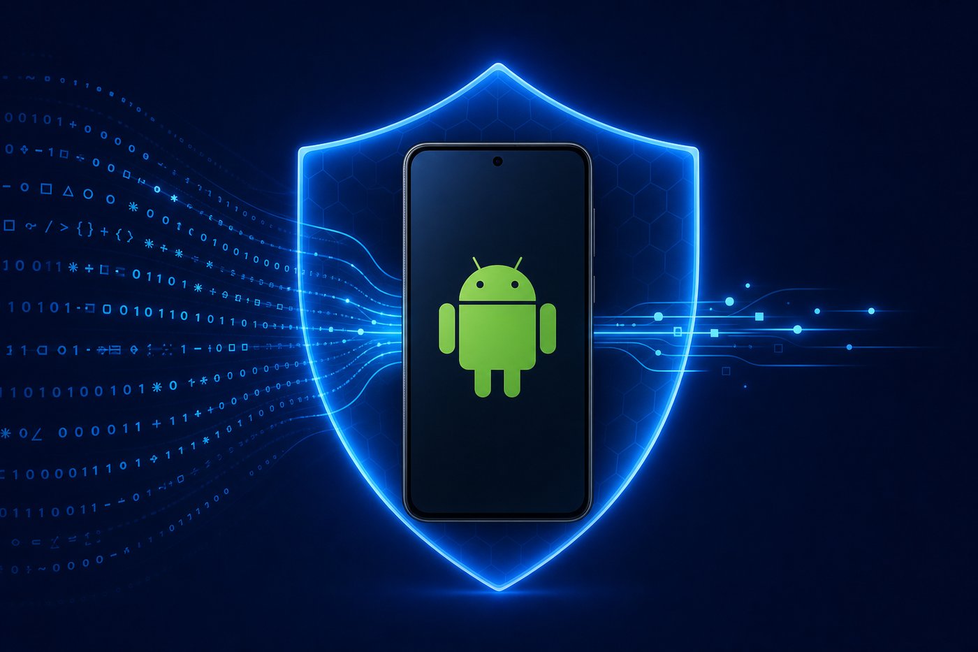 Android app obfuscation protecting code with a security shield