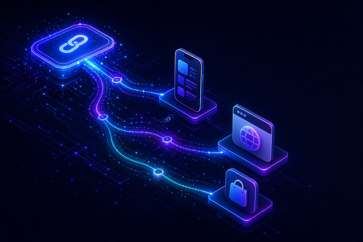 Deep Linking 路由可视化:URL 节点分流至 App / PWA / Web 三种落地载体