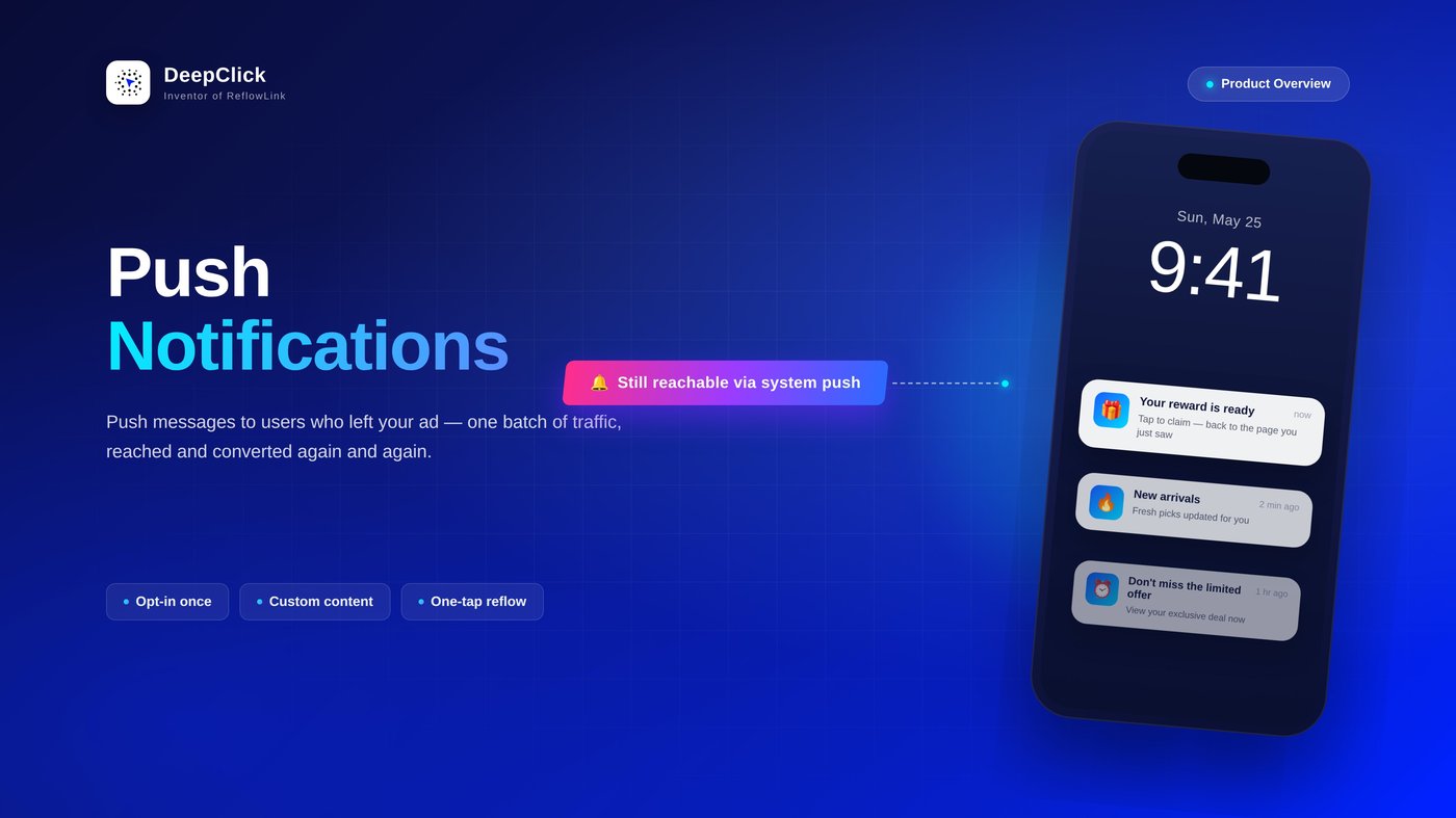 Cover image for introduction to push notification feature.